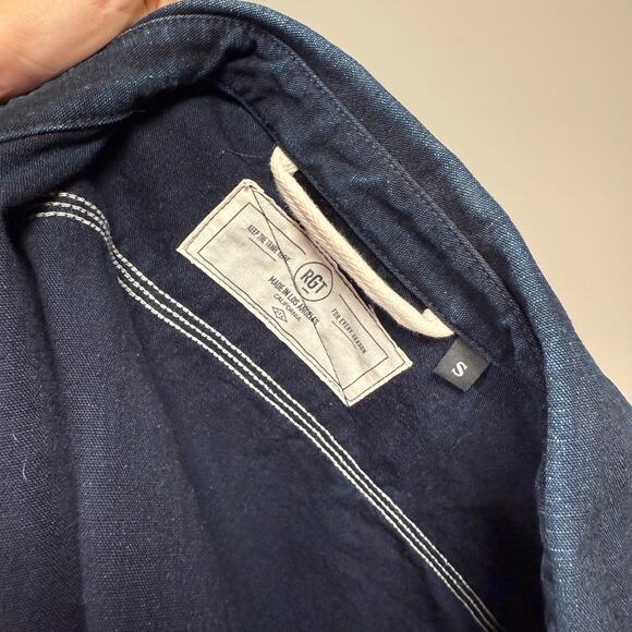 Rogue Territory Work Shirt - Indigo Selvedge Canvas - Size Small - Picture 8 of 9
